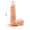 Realistyczny penis rotacyjne dildo z wibracjami